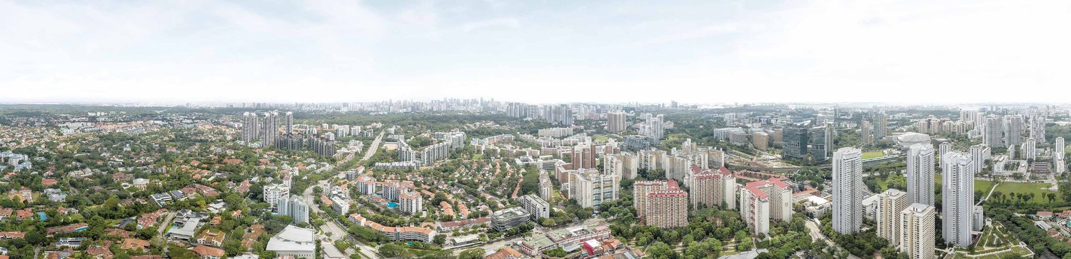 Panoramic view of the neighbourhood